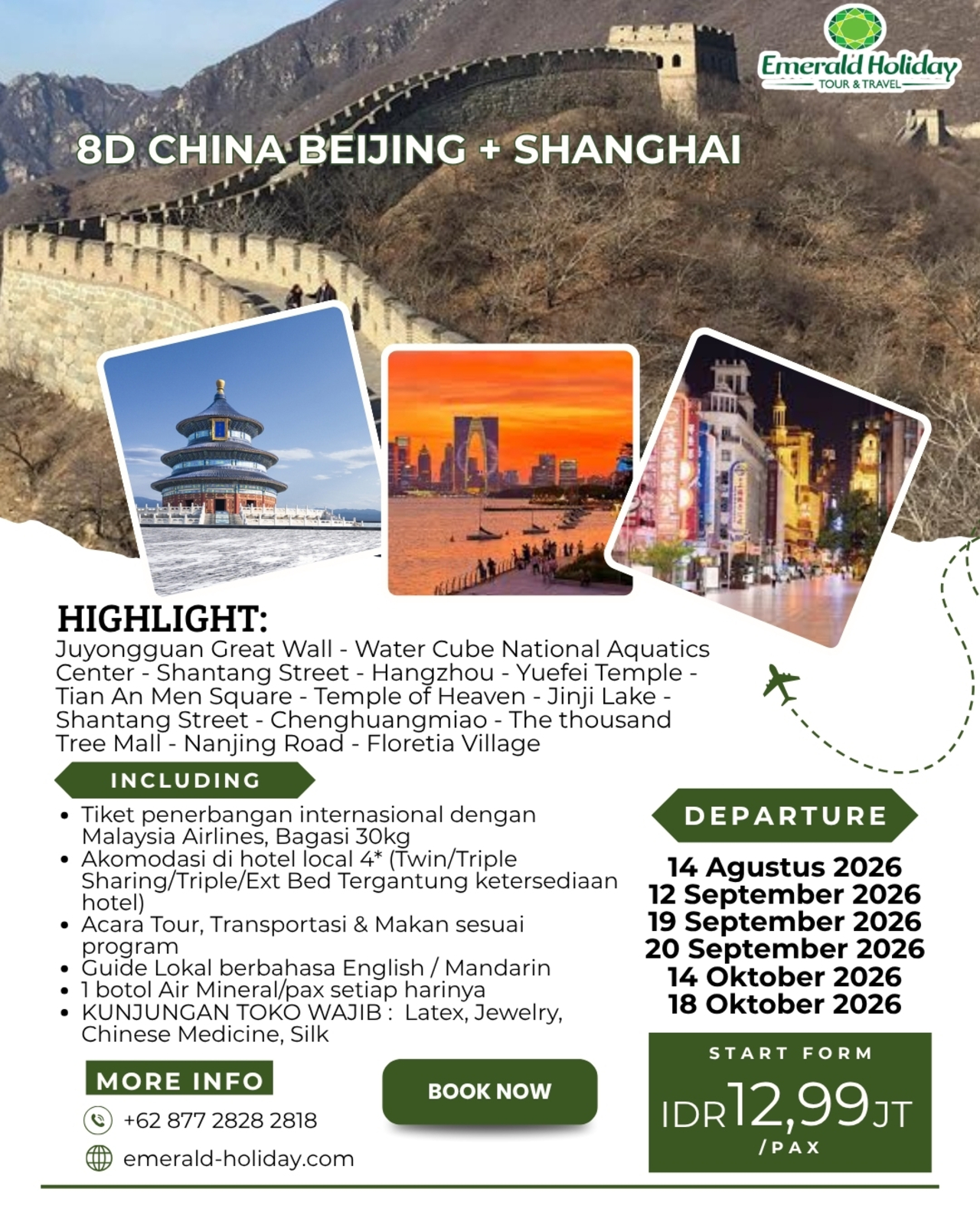 CHINA BEIJING SHANGHAI